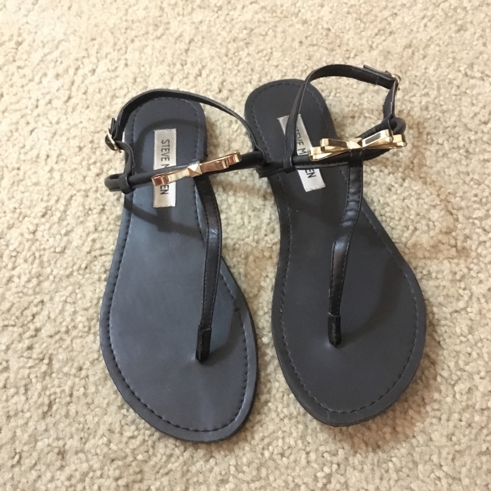 Black Steve Madden Sandals